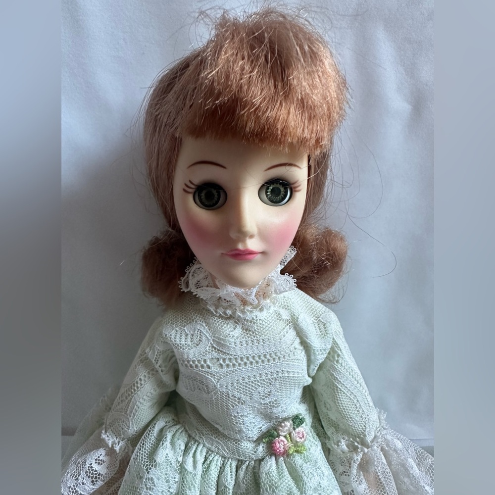 Effanbee's Pride of the South 13” Vintage Doll Green Dress
